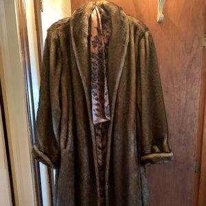 Faux Fur Coat
